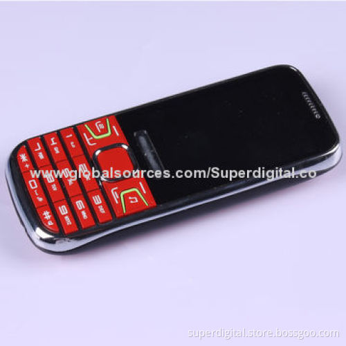 2.4-inch Dual-SIM Phones, Low-end Price, Supports Bluetooth, GPRS and Vibration Functions